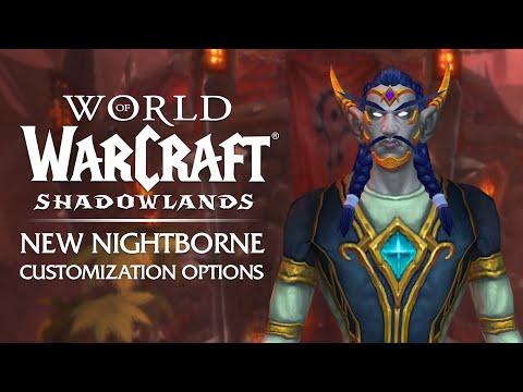 NEW Nightborne Customization Options [Patch 9.1.5] | Shadowlands