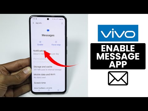 How to Enable Default Messaging App on Any Vivo Phone - Change Messaging App