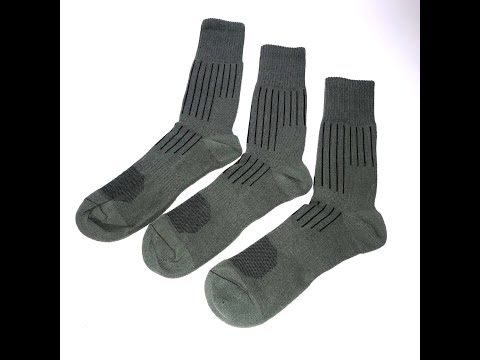 Упаковка трекінгові термо шкарпетки Termal 6 пар 40-45 високі махрові чоловічі носки теплі зимові олива хакі - фото 1 - id-p1724533057