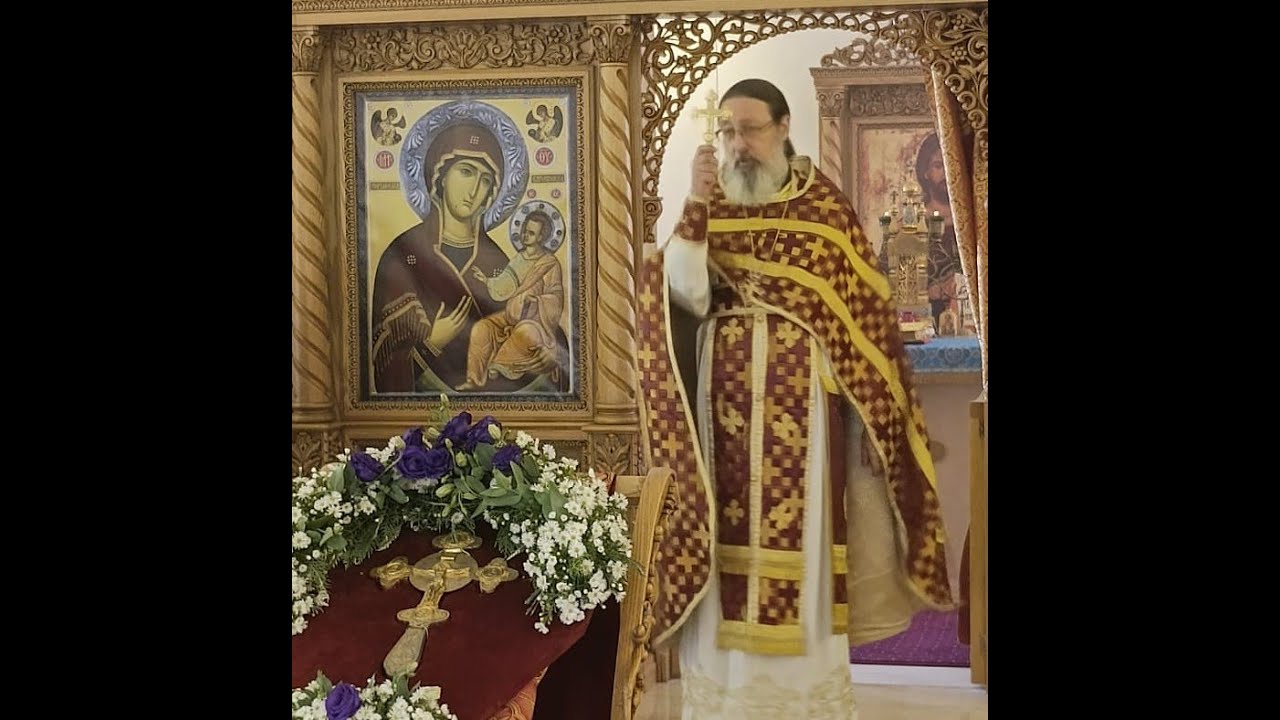 2025-09-27 проповедь в праздник Воздвижения Честного и Животворящего Креста Господня