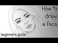HOW TO DRAW FACES FOR BEGINNERS [*EASY TUTORIAL*]