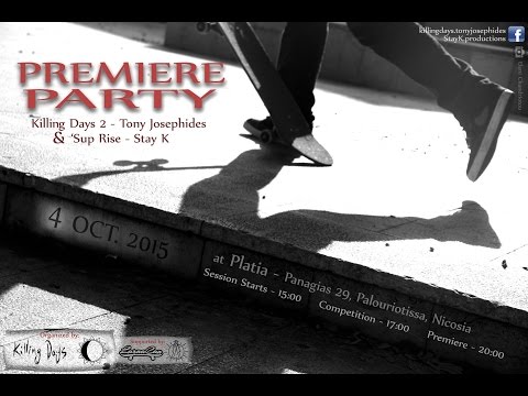 Best Trick Competition — Plathkia, Cyprus skateboarding video