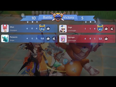 Dhon the Champ with Sniper vs LK LK (PvP)