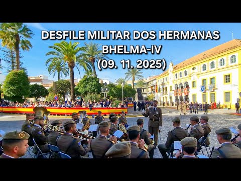 𝗗𝗲𝘀𝗳𝗶𝗹𝗲 𝗺𝗶𝗹𝗶𝘁𝗮𝗿 𝗲𝗻 𝗗𝗼𝘀 𝗛𝗲𝗿𝗺𝗮𝗻𝗮𝘀, 𝟱𝟬 𝗔𝗻𝗶𝘃𝗲𝗿𝘀𝗮𝗿𝗶𝗼 𝗕𝗛𝗘𝗟𝗠𝗔-𝗜𝗩