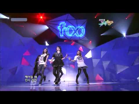 [HD] F(x) - Nu Abo [ 07.05.10] Comeback Stage