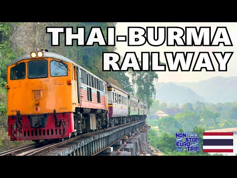 The Famous DEATH RAILWAY! (& Bridge over the River Kwai!)
