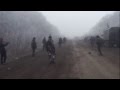 Ukrainian Soldiers Playing Soccer 