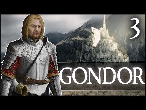 WITCH-KING OF ANGMAR! Third Age: Total War (DAC AGO SUS) - Gondor - Episode 3