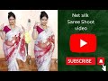 Net Silk Saree Shoot Video Bong Model In Net Silk Saree Saree Vlog