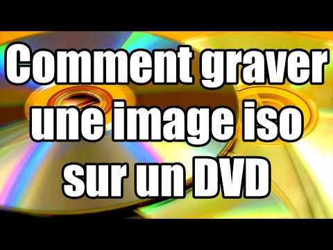 comment monter ou graver l'image iso