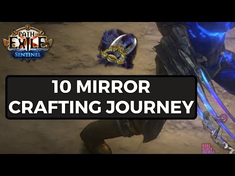 [PoE 3.18] 10 Mirror Journey to Craft the Perfect 11L Dex Stacking Claw