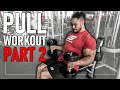 Olympian Pull Workout Part 2 | Biceps | Back | Rear Delts