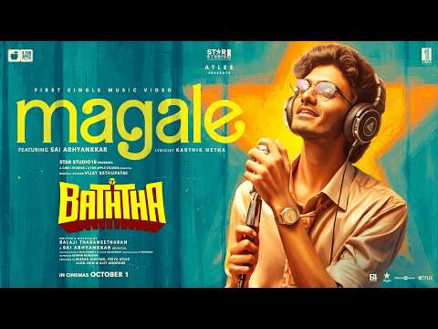 Magale - Music Video | Baththa | Vijay Sethupathi | @SaiAbhyankkar | Balaji Tharaneetharan