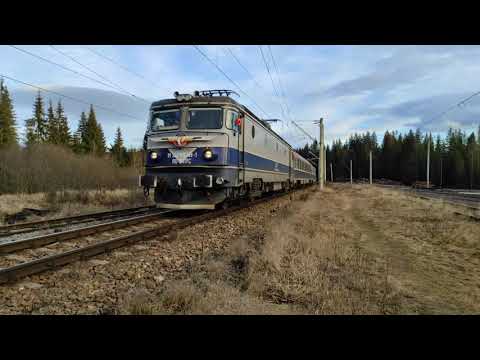 Tren IR1831 Galati - Cluj Napoca trece prin statia Gradinita cu 40-0369-1 - 06.01.2021