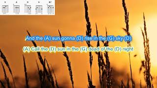 Holly Holy by Neil Diamond play along with scrolling guitar chords and lyrics