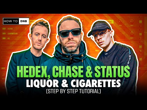 STEP BY STEP TUTORIAL: Hedex & Chase & Status - Liquor and Cigarettes - Serum & Ableton DNB Tutorial