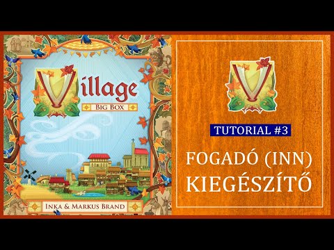Fogadó (Inn) kiegészítő | Village Big Box Tutorial 3. rész - Társaság - Szabadidő és Társasjáték