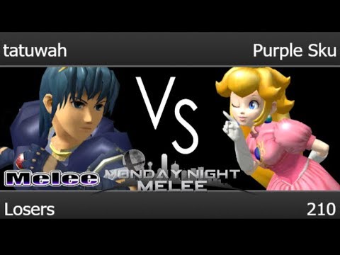 MNM 210 - tatuwah (Marth) vs Purple Sku (Peach) Losers - Melee