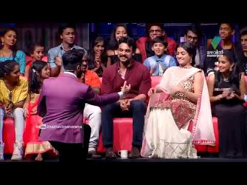 D4 Junior Vs Senior l Romance of Neerav  Rahul with Wamiqa Gabbi I Mazhavil Manorama