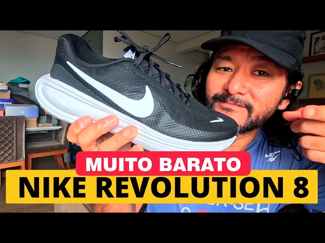 Nike Revolution 8 pra salvar quem tá com a grana curta