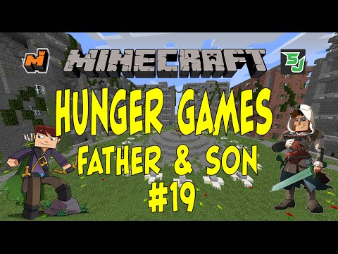 Minecraft Hunger Games (Mineplex Server) - Dad & 10 Year Old Son #19 [Fallout - NEW Map]