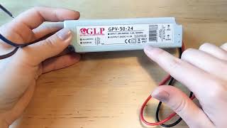 GPV-50-24 Zdroj konstantního napětí 24V 2A 50W