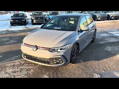 2024 Volkswagen Golf GTI Performance Auto in Gray for sale at Belleville Volkswagen in Belleville, ON