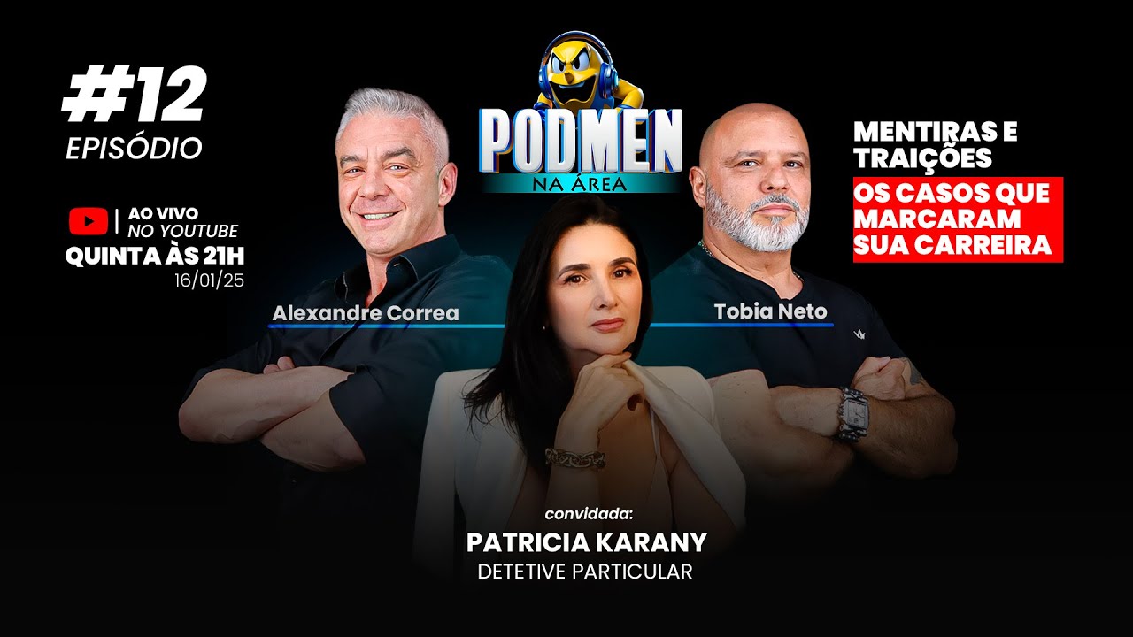 PODMEN NA ÁREA #12 | TRAIÇÕES: OS CASOS QUE MARCARAM A CARREIRA DA DETETIVE PATRICIA KARANY