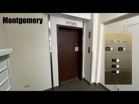 Vintage Montgomery Hydraulic Elevator at the Demming Building in Cheyenne WY