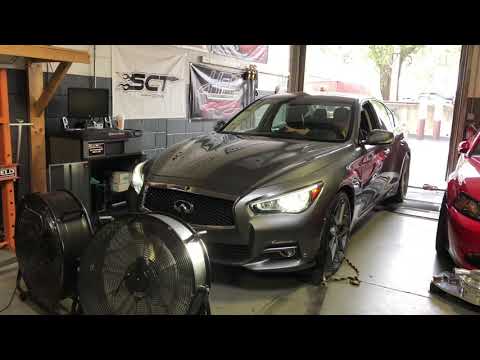 Infiniti Q50 MBRP Exhaust and Downpipe Install with Sound