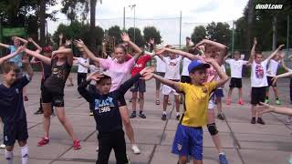 ТАНЦІ У СПОРТИВНОМУ ТАБОРІ "ОЛІМП" В ДЮСШ №1. ВІДЕО