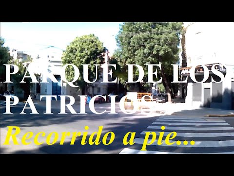 PARQUE DE LOS PATRICIOS CABA BUENOS AIRES ARGENTINA RECORRIDO A PIE WALKING TOUR