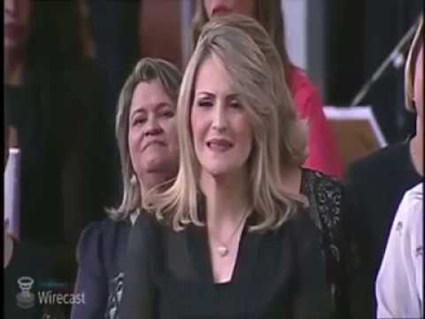 Miss Camila Barros   Estatua Fique Quieto que Deus vai Agir Conrafesp 2017 na AD Brás