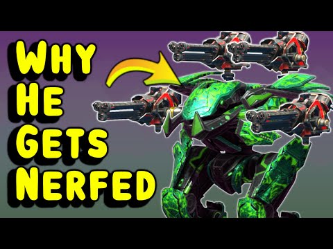 This Is Why FAFNIR Gets Nerfed! War Robots Mk3 Gameplay WR