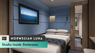 Norwegian Luna | Studio Inside Stateroom Tour & Review | 4K | 2026