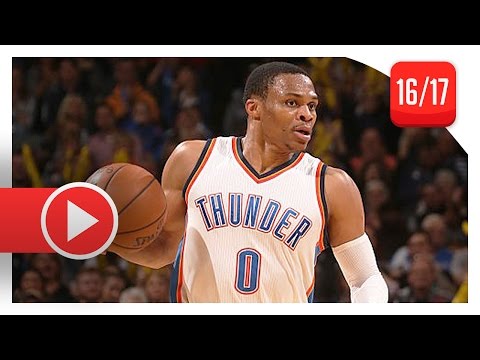 Russell Westbrook Full Highlights vs Raptors (2016.11.09) - 36 Pts, 7 Ast, 7 Reb