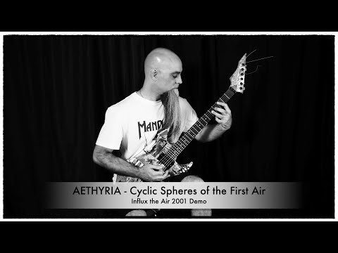 AETHYRIA - Cyclic Spheres of the First Air - Guitar & Tablature Melodic Blackened Thrash Metal