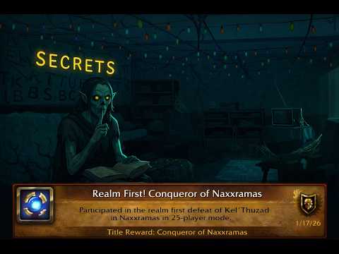 Conqueror of Naxxramas [secrets] Warmane - Onyxia