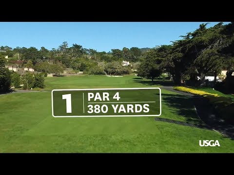 2019 U.S. Open at Pebble Beach: Hole 1