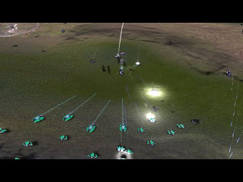Aeon vs UEF - LOUD AI - 4K Quality - Supreme Commander Forged Alliance