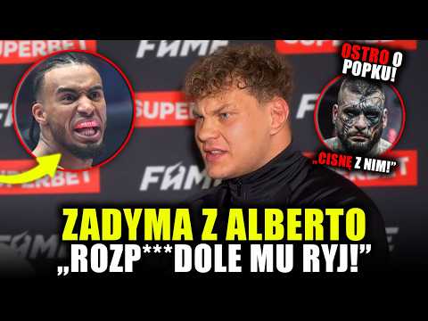 GRUBA AWANTURA DENISA Z ALBERTO "ZWYKŁY POZER! SPI**DOLIŁ PRZEDE MNĄ!"