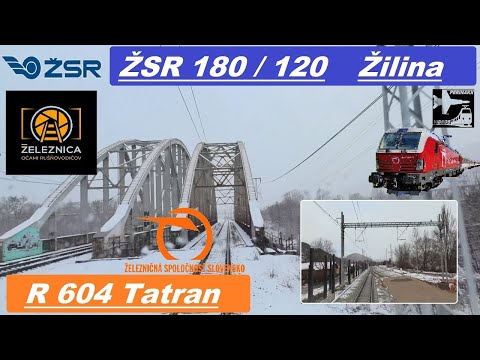 Cabview ► Aktuálne rekonštruovaný železničný uzol Žilina 🚧 ► December 2021