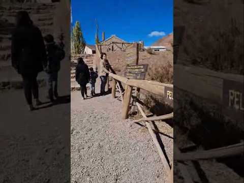 Se originó como un Puente de hielo - Puente del Inca #mendoza #cordilleradelosandes