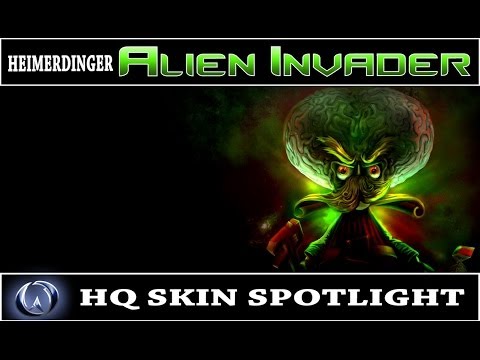 League of Legends: Alien Invader Heimerdinger (HQ Skin Spotlight) [2013 Rework]