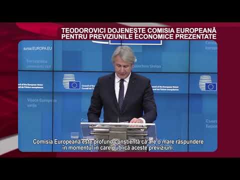 DECLARATIA ZILEI 12 Februarie - Teodorovici dojeneşte CE pentru previziunile economice prezentate