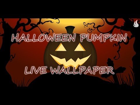 Halloween Pumpkin Live WP Video