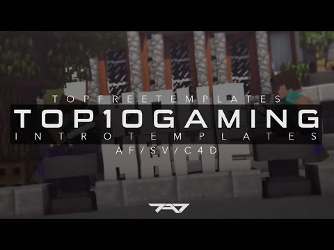 (Best) TOP 10 FREE Gaming Intro Templates 2015