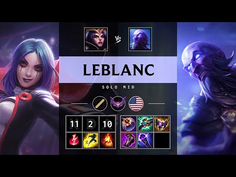 LeBlanc Mid vs Ryze: Dominating - NA Master Patch 25.S1.1