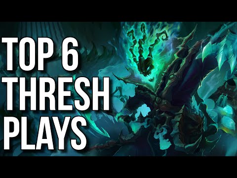 Top 6 Thresh Plays ft. Madlife and Bunnyfufuu | Montage (League of Legends)