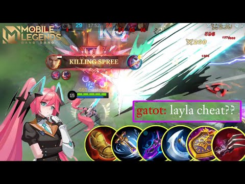BUKTI KALAU LAYLA ADALAH MM TERSAKIT DI MOBILE LEGENDS - LAYLA BEST BUILD 2022 - MLBB
